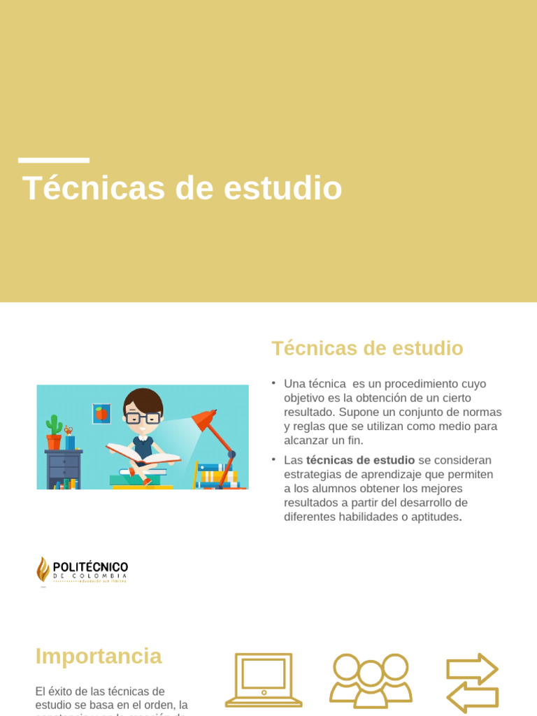 2 - Técnicas de Estudio | PDF | Habilidades de estudio | Aprendizaje