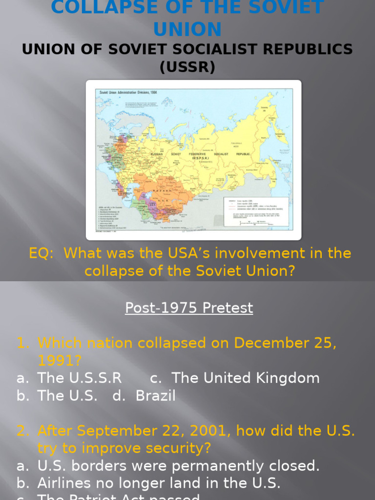 Gorbachev and the USSR's Collapse | PDF | Soviet Union | World Politics