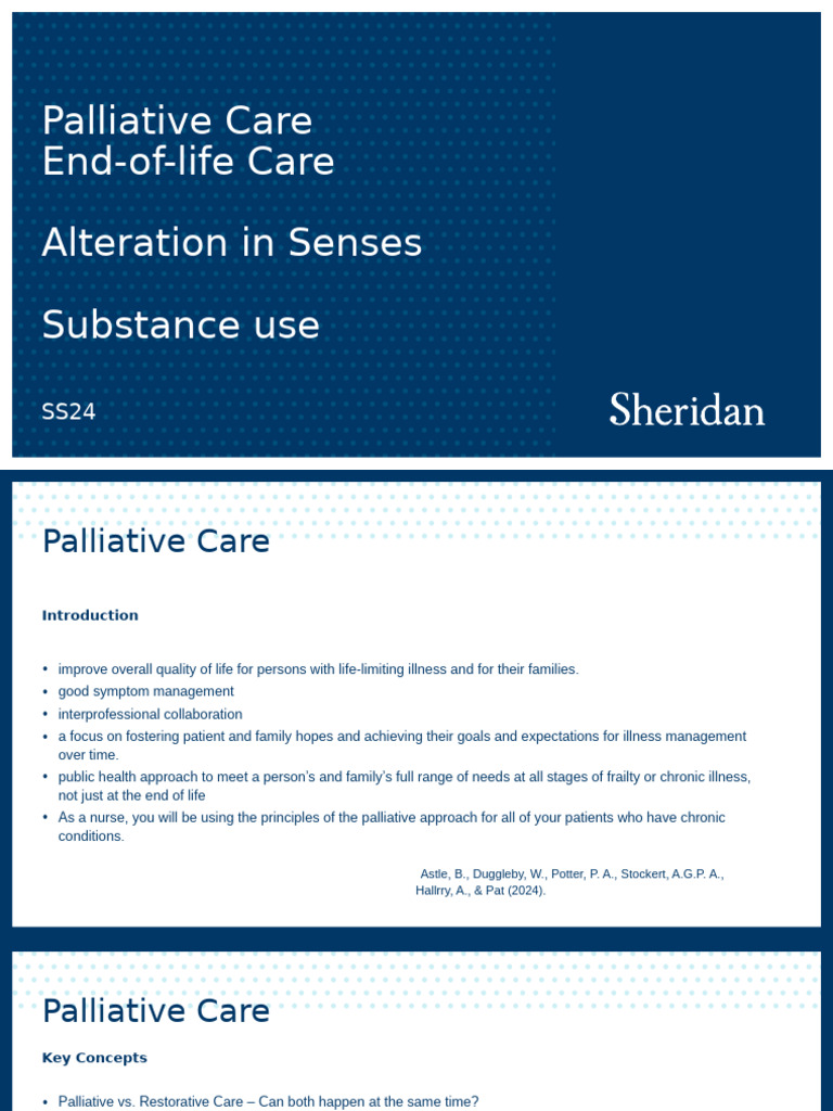 Comprehensive Guide to Palliative Care | PDF | Palliative Care | End Of ...