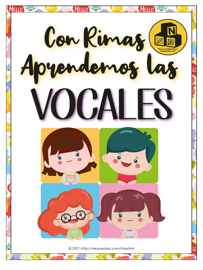Rimas y Vocales para Niños | PDF