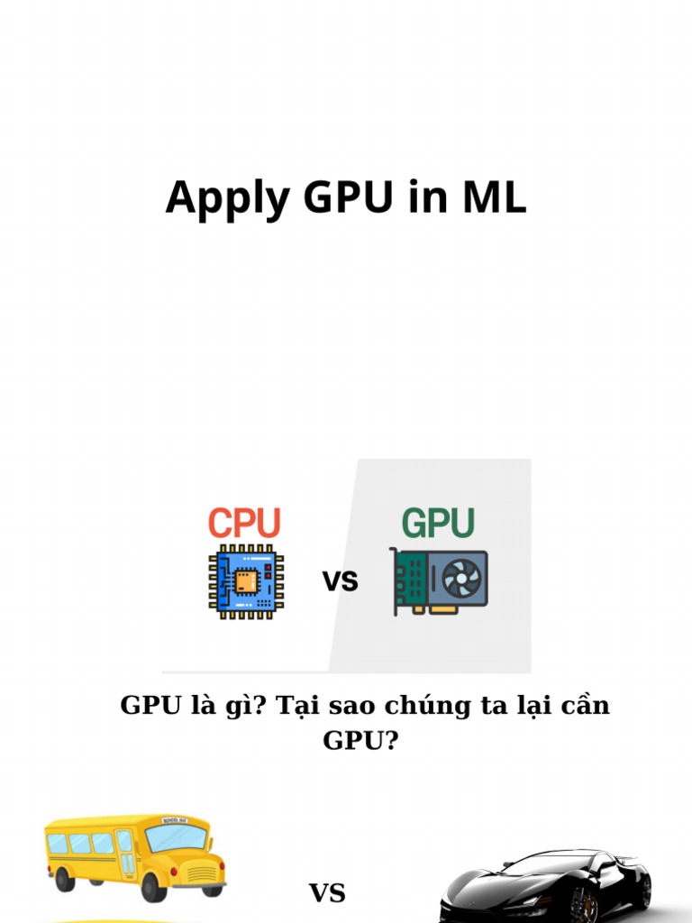 Apply GPU in ML | PDF