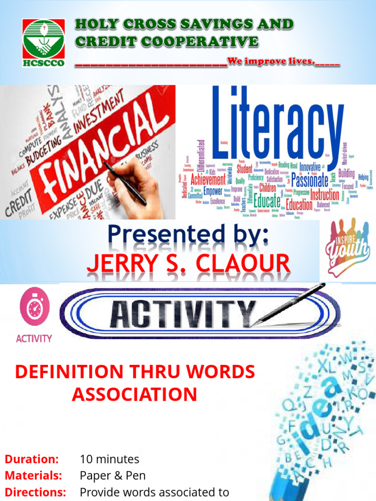 Financial Literacy Insights and Assessment | PDF | Literacy | Financial ...