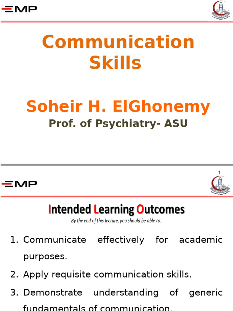 Introduction SHG (1) - 1 | PDF | Communication | Nonverbal Communication