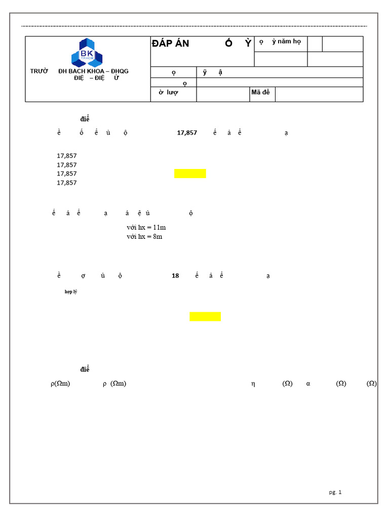 Dap An KTCA 23202 | PDF