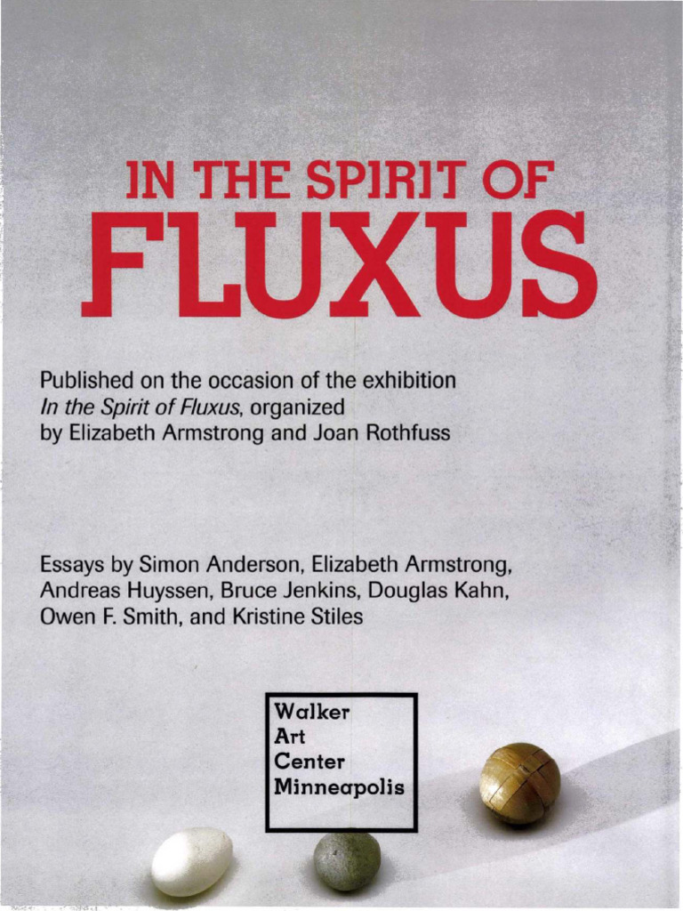 In the Spirit of Fluxus フルクサス In the Spirit of Fluxus Exhibition | PDF | Contemporary Art | The Arts