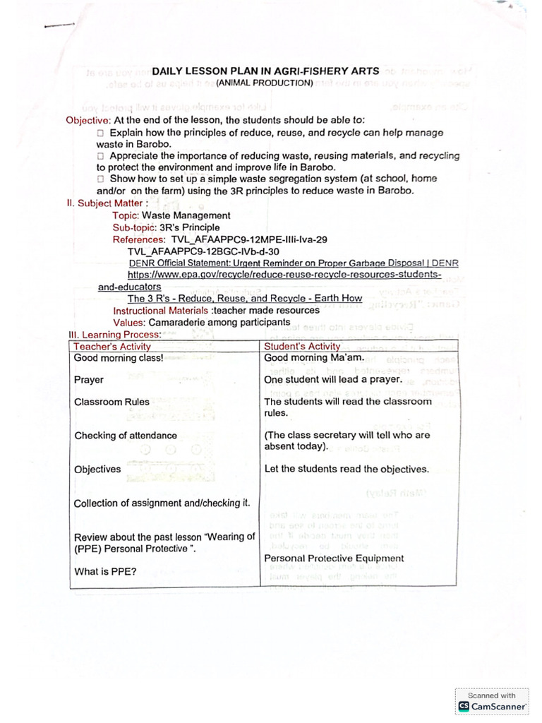 Lesson Plan(1) | PDF