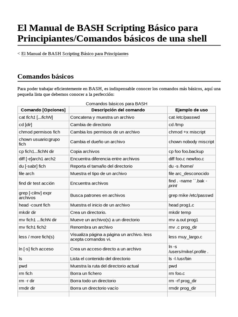 El_Manual_de_BASH_Scripting_Básico_para_Principiantes_Comandos_básicos ...