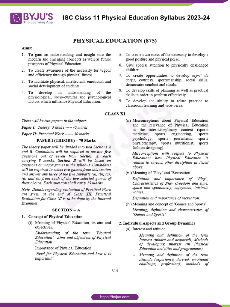 PHYSICAL EDUCATION CLASS 11 ISC BOOK PDF visual data 3