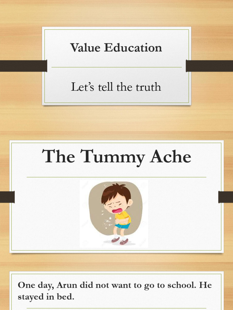 Arun's Lesson on Honesty and Health | PDF