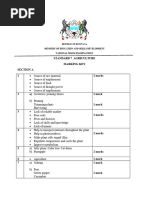 Social Studies Std 7 Exam P1 2023 Pdf Botswana Earth Sciences