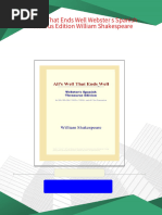Webster's Korean Thesaurus Edition) William Shakespeare-A ...