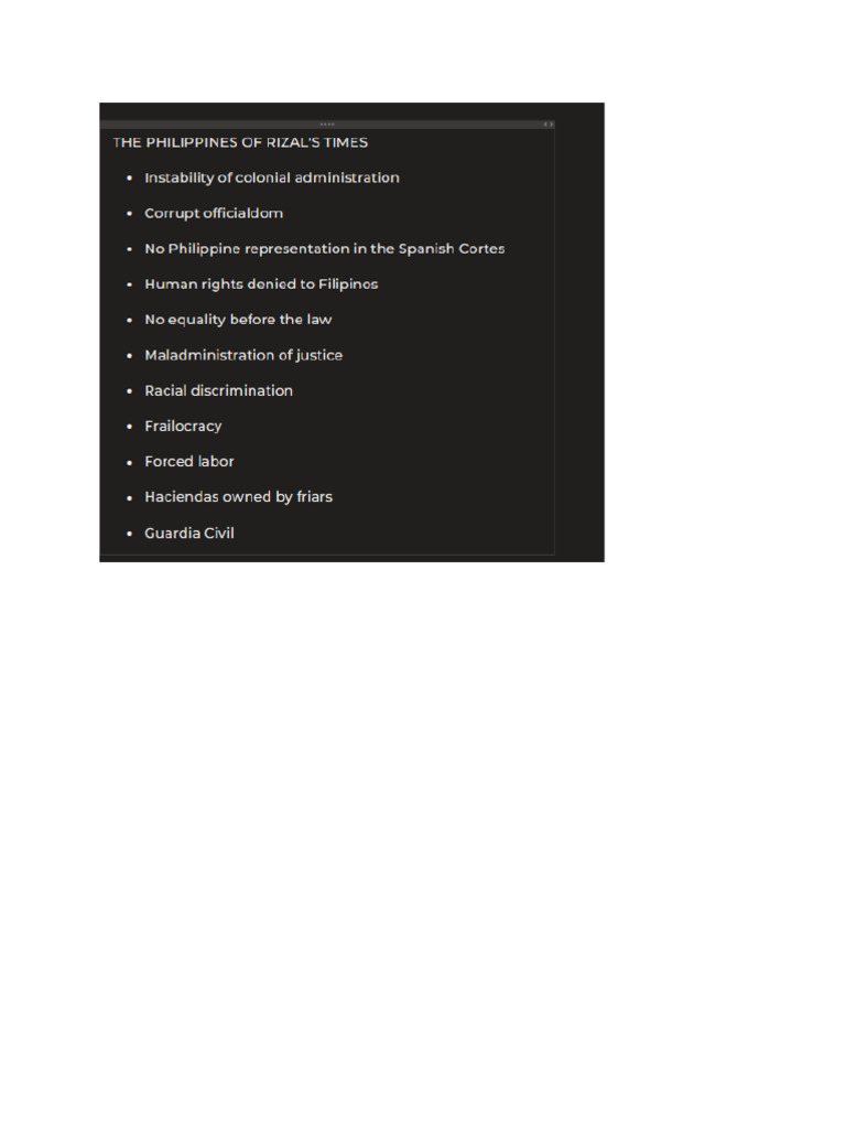Rizal 1 | PDF