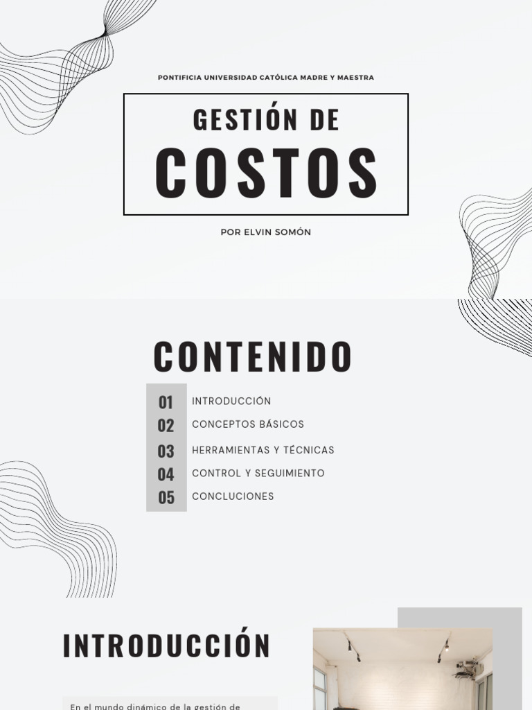 Gestión Efectiva de Costos en Proyectos | PDF | Presupuesto | Indicador ...