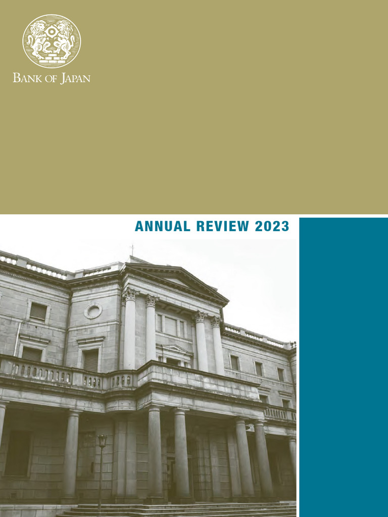 BoJ Annual Report 2023 | PDF | Banks | Economies