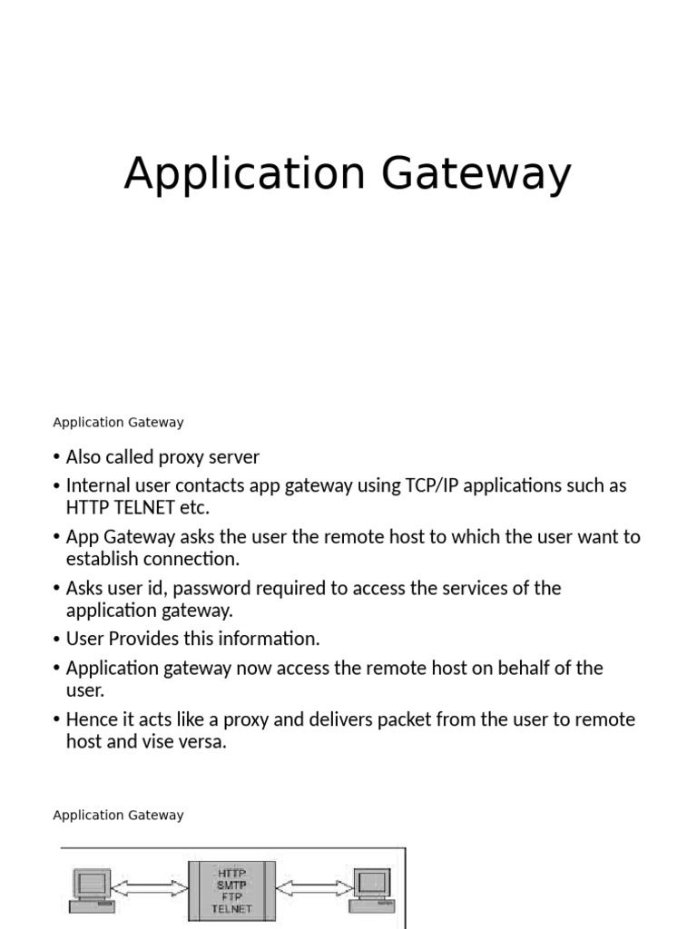Application Gateway | PDF
