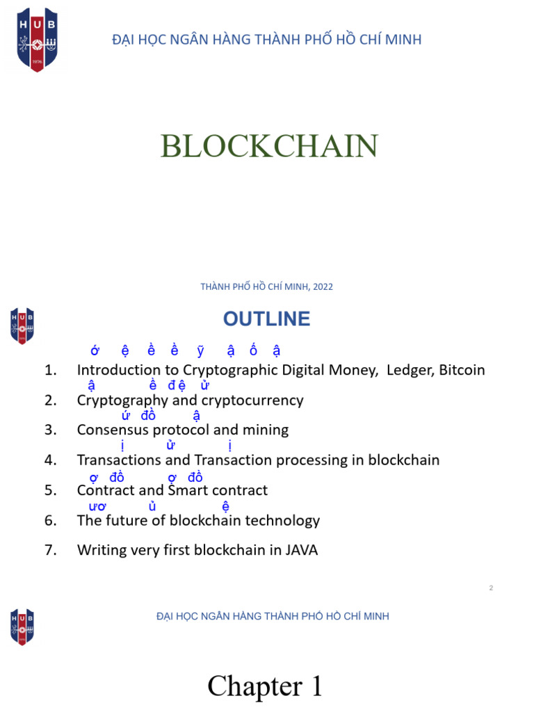 Ứng Dụng Blockchain Trong Ngân Hàng | PDF | Money | Currency