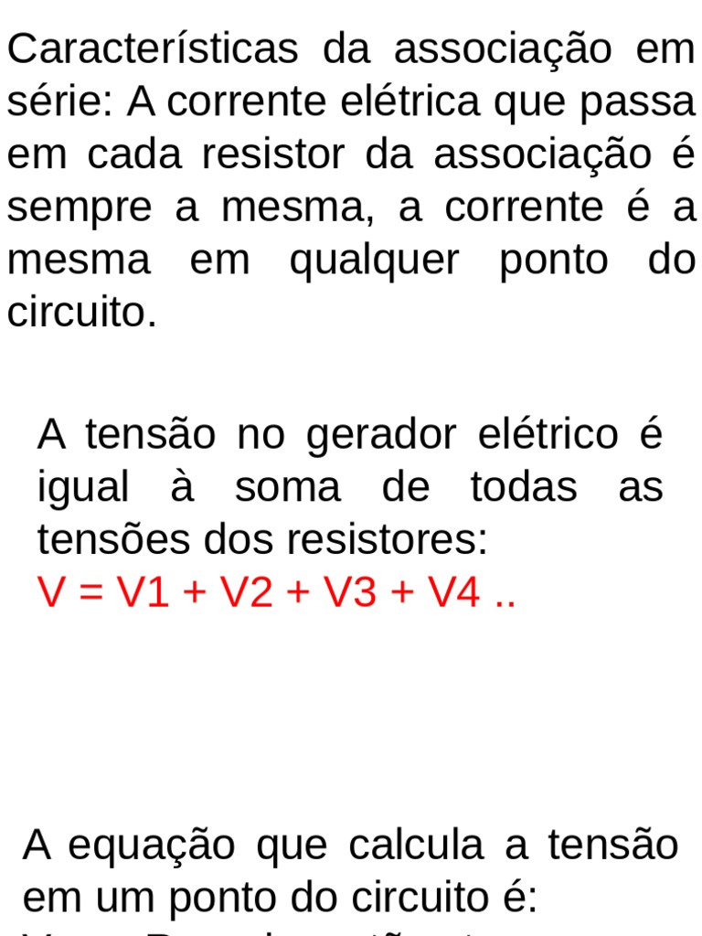 Considerações Circuito Em Série | PDF