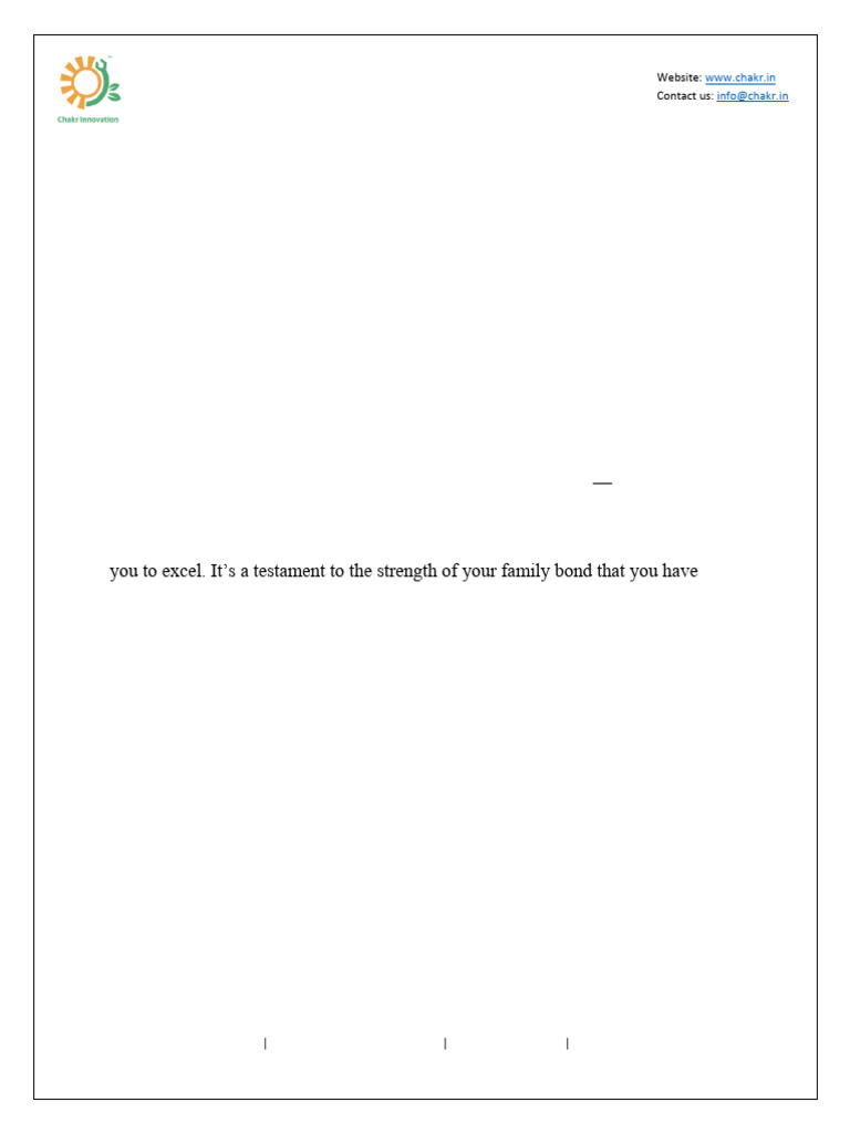 Diwali Appreciation Letter to Deepak | PDF