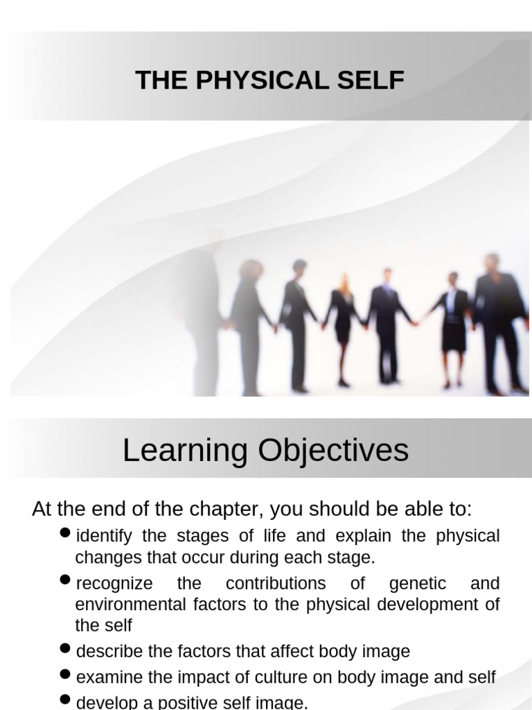 Understanding Physical Self Development | PDF | Adolescence | Prenatal ...