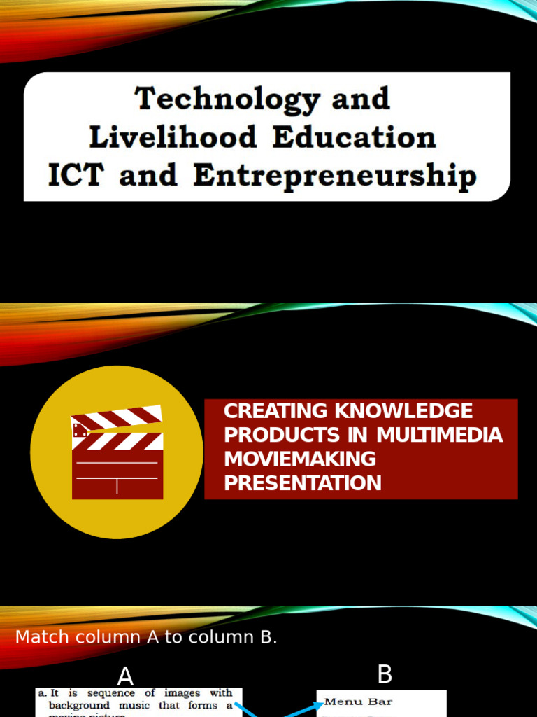 W7.1-Creating Moviemaking Presentation | PDF