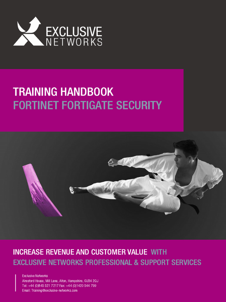 Fortinet FortiGate Training Handbook | PDF | Firewall (Computing ...