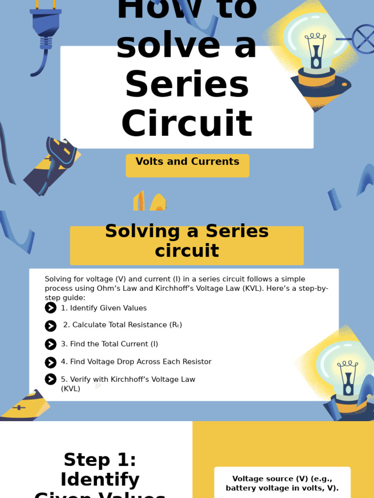 How To Solve A Series Circuit - 20250225 - 102549 - 0000 | PDF