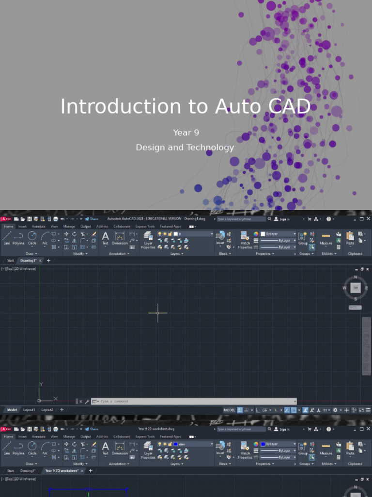Introduction To Auto CAD 22 | PDF