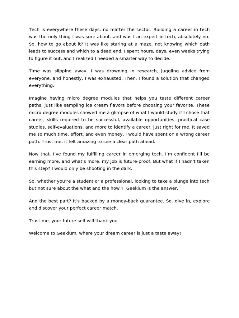 Script For Animation Video | PDF