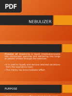 SVN Aerosol Treatment Guidelines | PDF | Breathing | Therapy