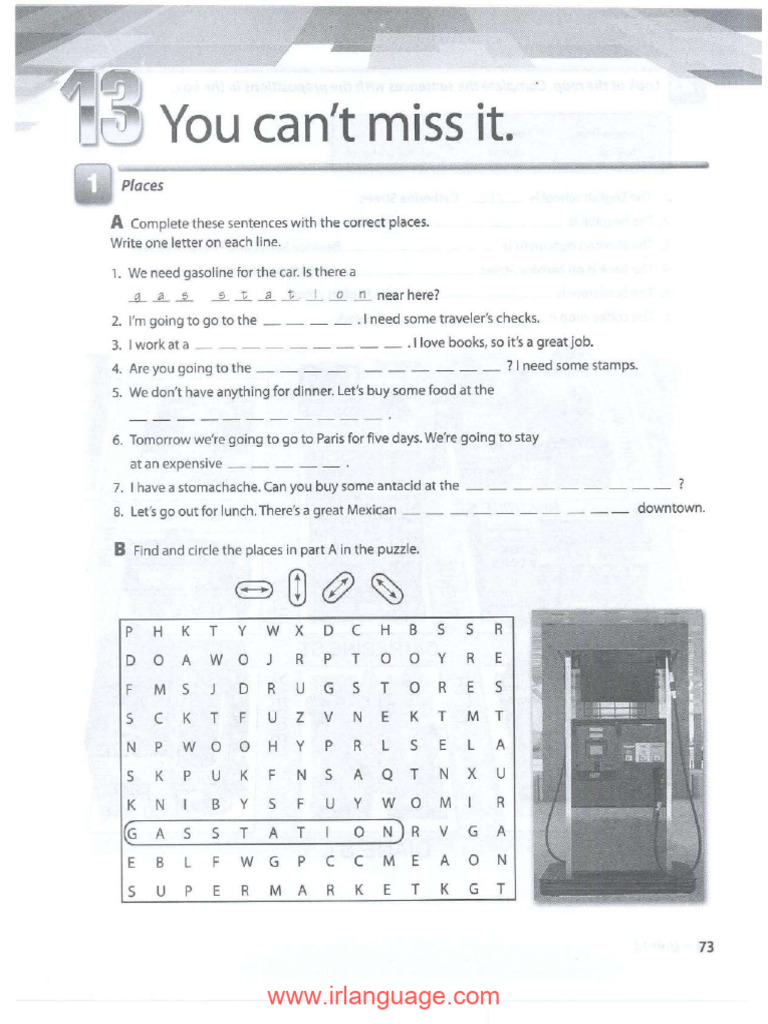 Workbook Unit 13 | PDF