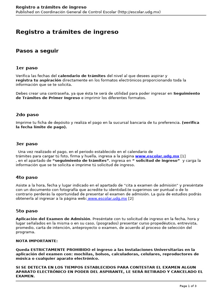 Image Result For Registro A Trmites De Ingreso Coordinacin General De Control