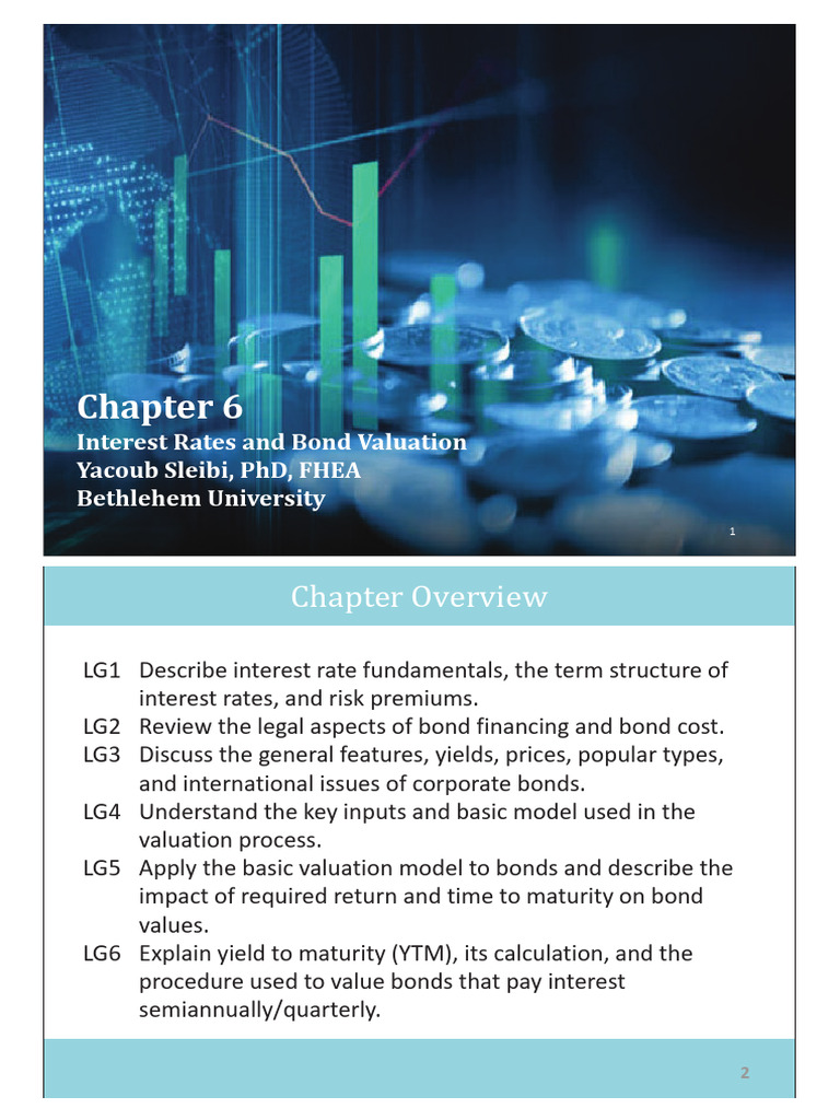 Interest Rates and Bond Valuation Guide | PDF | Yield Curve | Bonds ...