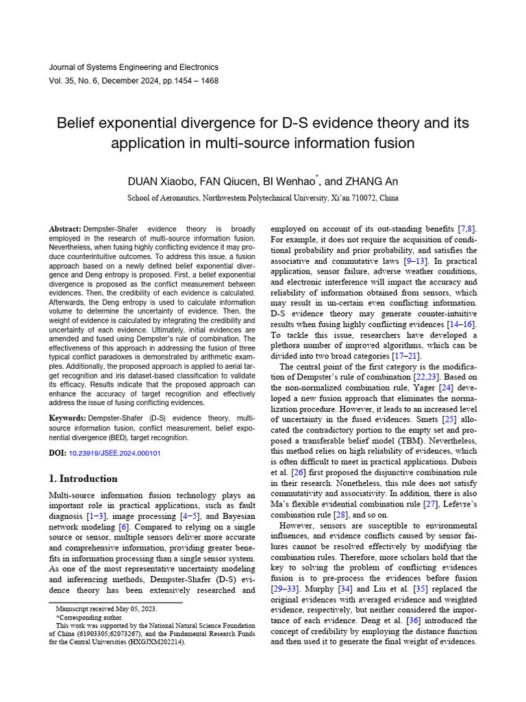 Belief_Exponential_Divergence_for_D-S_Evidence_Theory_and_its ...
