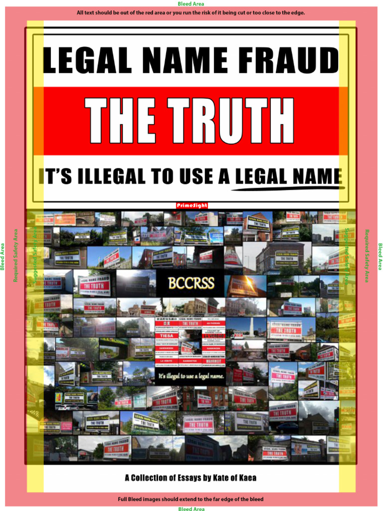 Legal Name Fraud and Its Implications | PDF