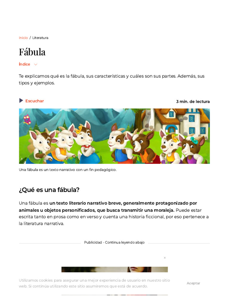 Fábula: Definición, Significado Y Tipos – OTUZ