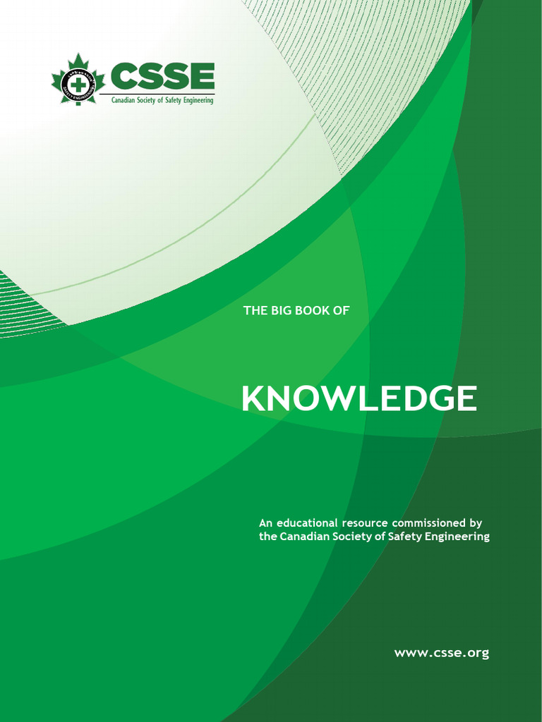 The Big Book of Safety Knowledge | PDF | Occupational Safety And Health ...