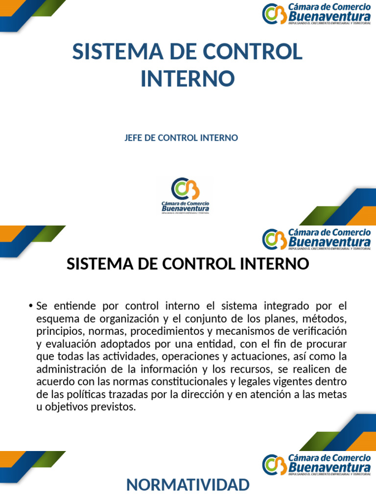 Sistema de Control Interno en Colombia | PDF | Riesgo | Planificación