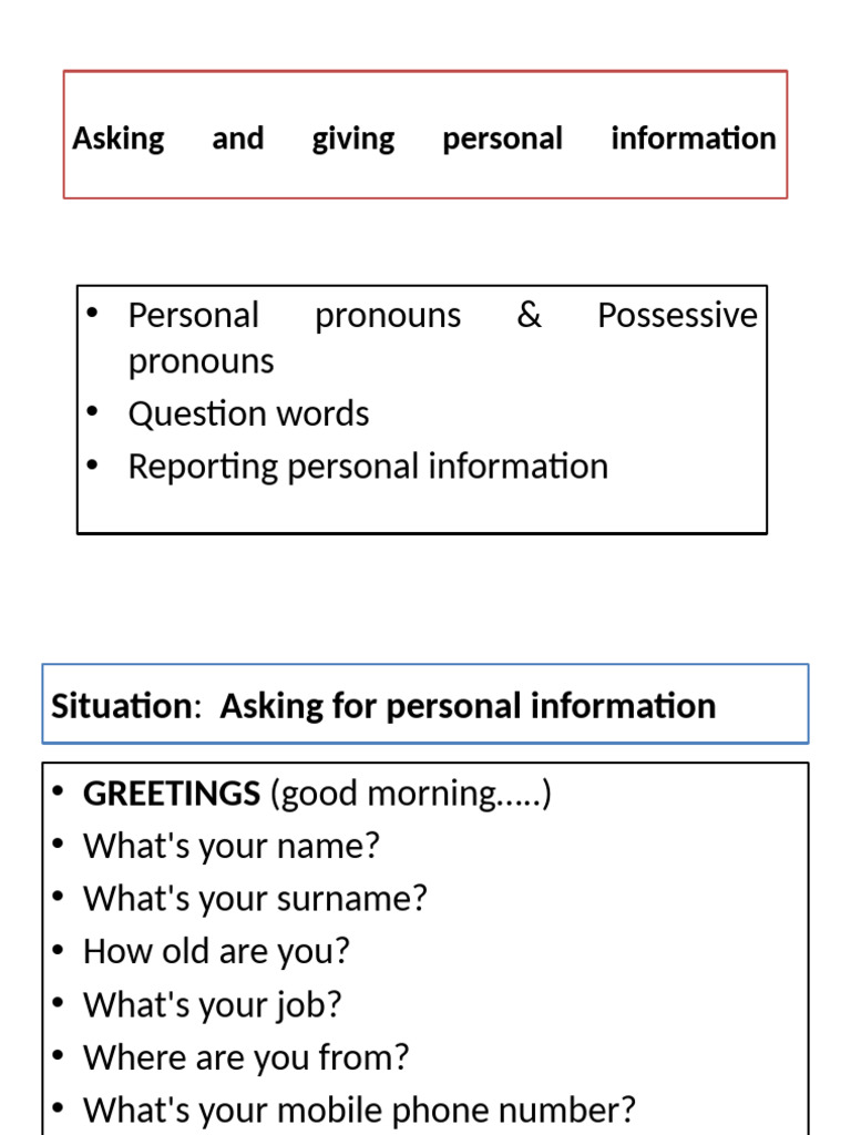 A1 II - Session 2 | PDF