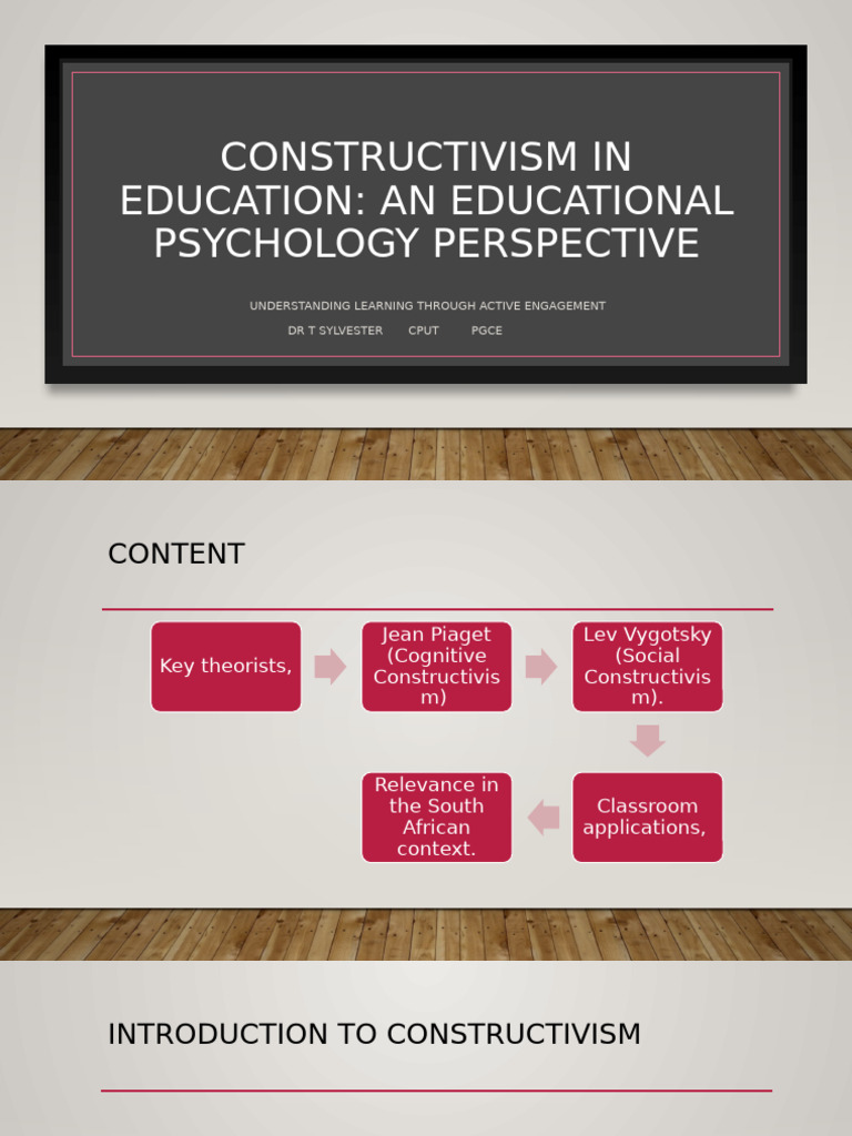 Constructivism in Education | PDF | Constructivism (Philosophy Of ...