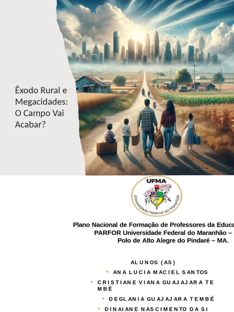 Exodo Rural Megacidades | PDF | Urbanização | Favela