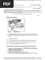 Download 2000 Chevy Truck S10  T10 Instrument Panel  I-P  Carrier Replacement by Kidd SN83991253 doc pdf