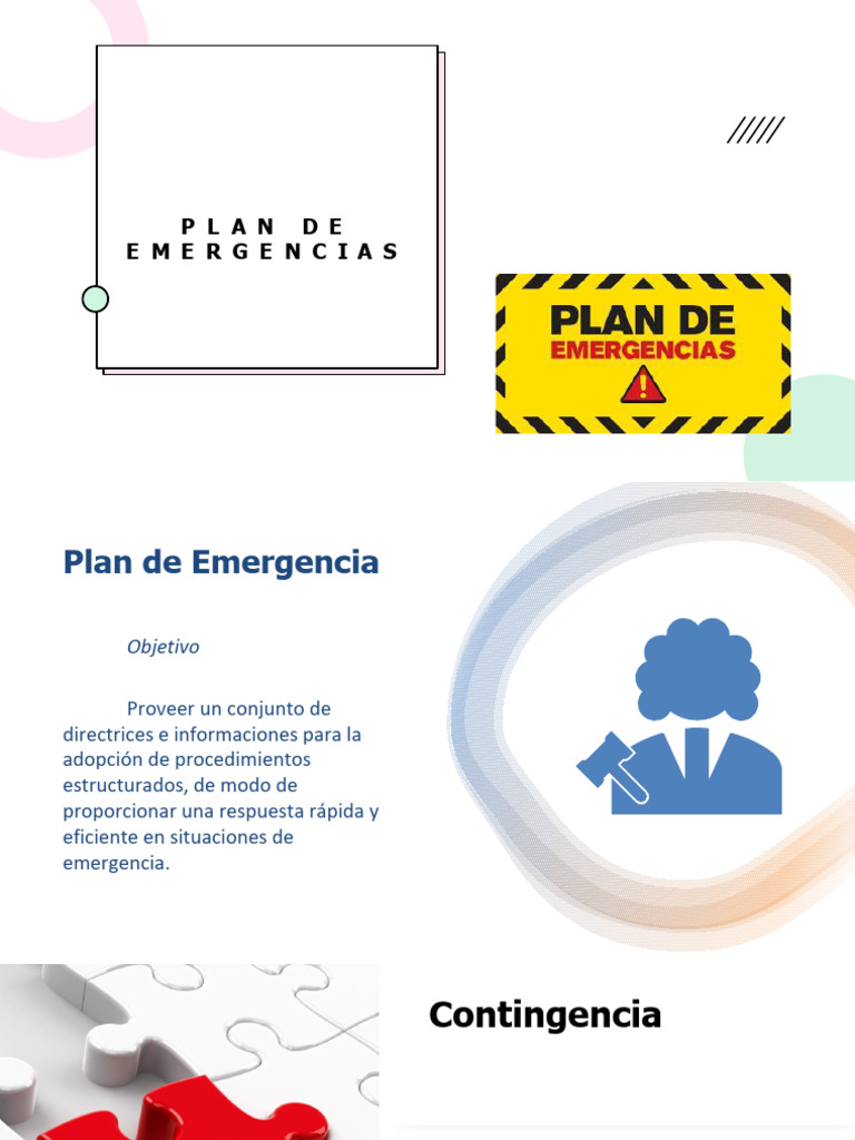 Plan de Emergencias y Evacuación Efectiva | PDF | Primeros auxilios ...