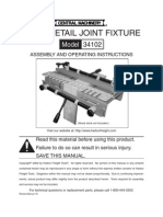 12" Dovetail Joint Fixture