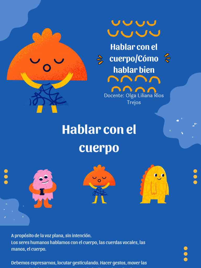 Hablar Con El Cuerpocómo Hablar Bien | PDF