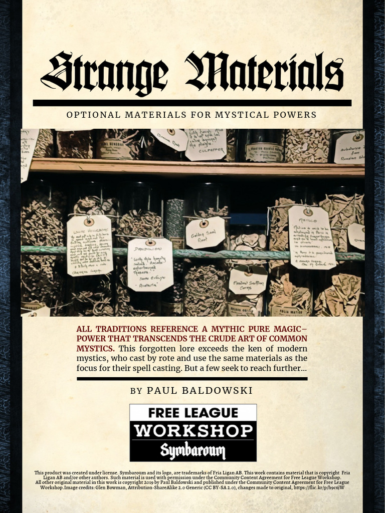 Strange Materials | PDF