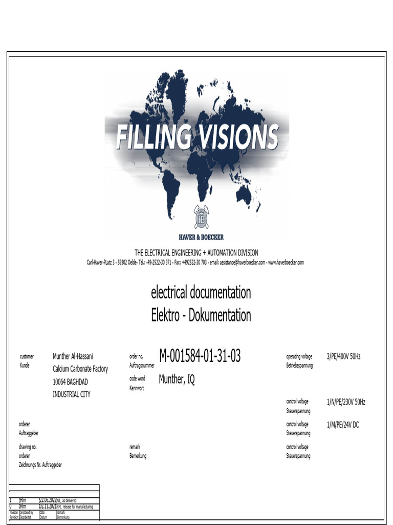 Electrical Documentation Elektro - Dokumentation: Munther, IQ | PDF