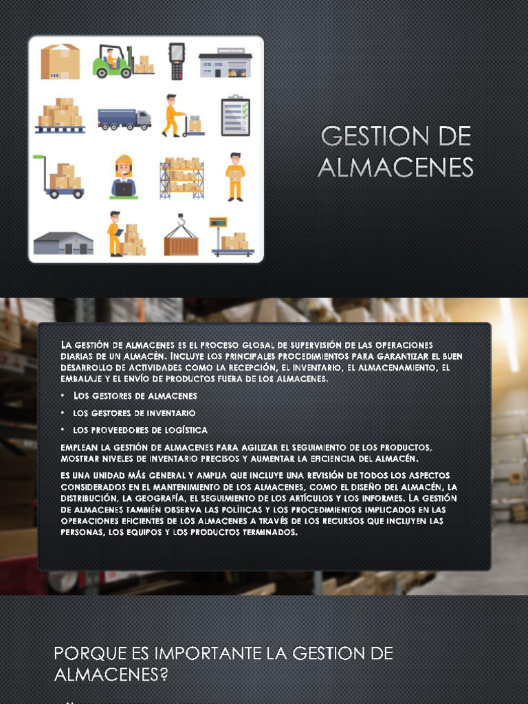 2.5 Gestion de Almacenes | PDF | Almacén | Business