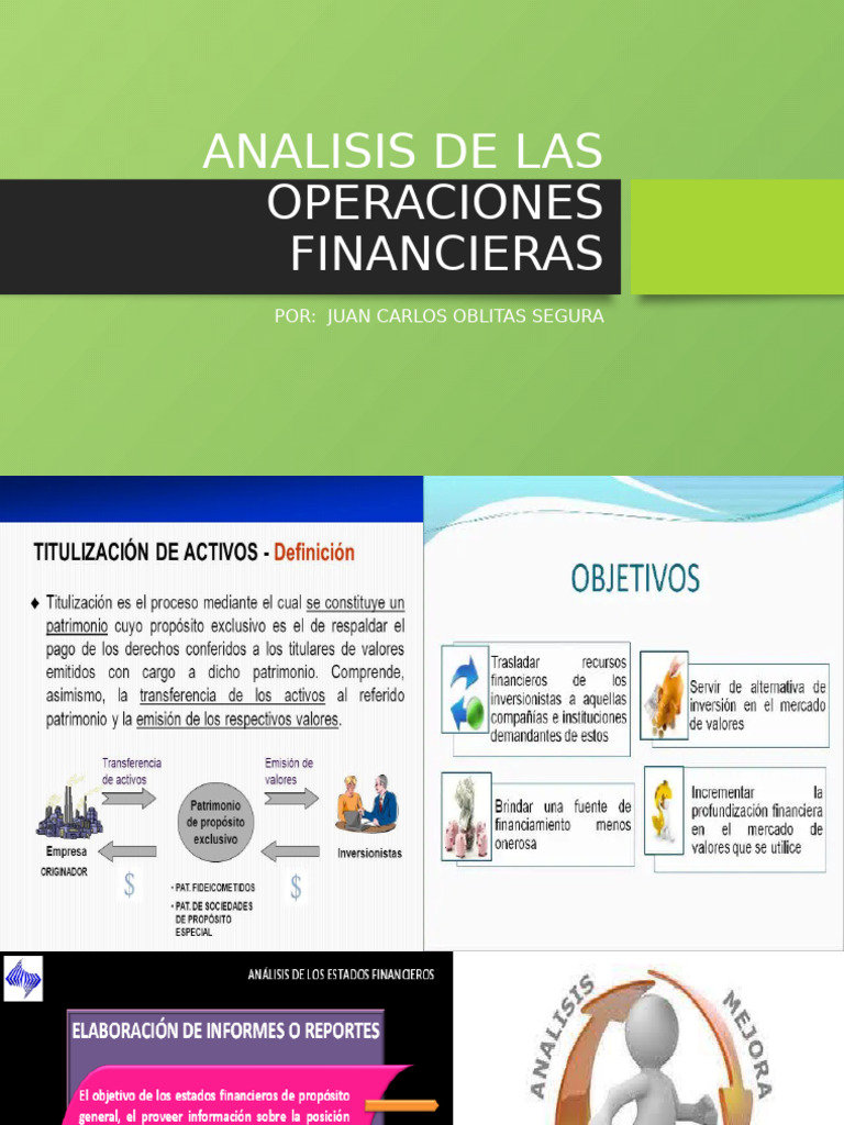 Analisis de Las Operaciones Financieras Domigo 01 de Agosto | PDF