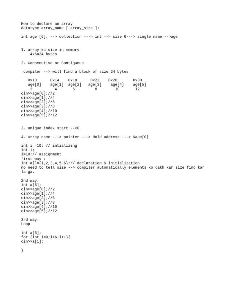 Array 2 | PDF