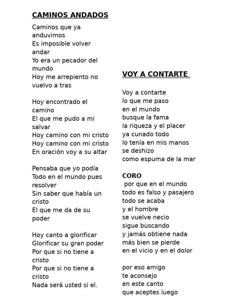Caminos de fe y redención | PDF